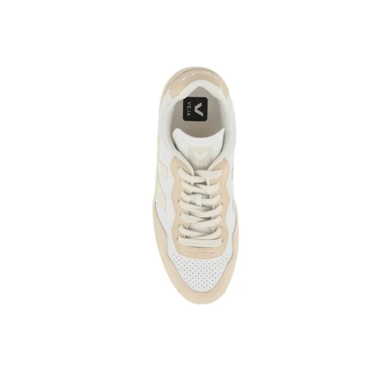 VEJA V 90 Leather 'Pierre White'-3