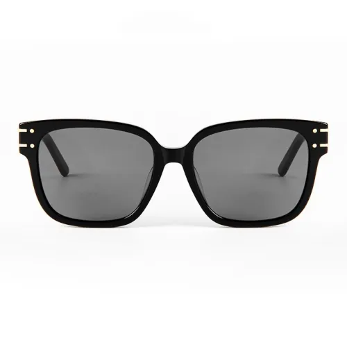 VVS Plate Frame Square Sunglasses With Polarized Lenses Unisex