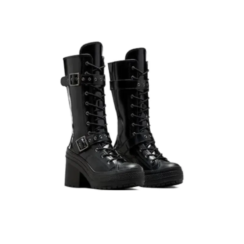 Converse Women's Chuck 70 De Luxe Xx High 'Triple Black'-2