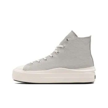 Converse All Star Light Anti Slip Wear Resistant High Top Canvas Shoes Women's Gray