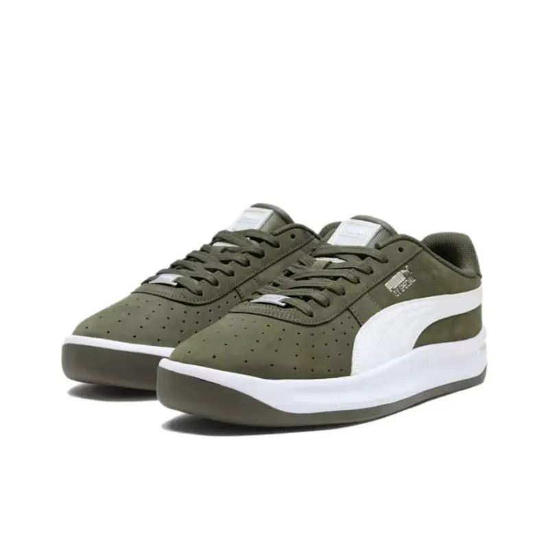 PUMA GV Special Anti Slip Wear Resistant Low Top Casual Shoes Unisex Green White-2