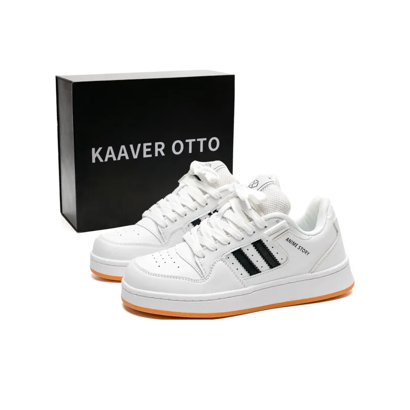 KAAVER OTTO Coverage Height Increasing Abrasion Resistant Waterproof Skateboard Shoes Unisex-28