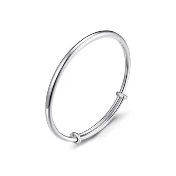 Gifts Minimalist Style Push Pull Adjustable Bangles Unisex