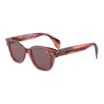 RayBan Acetate Oval Sunglasses Women's Pink