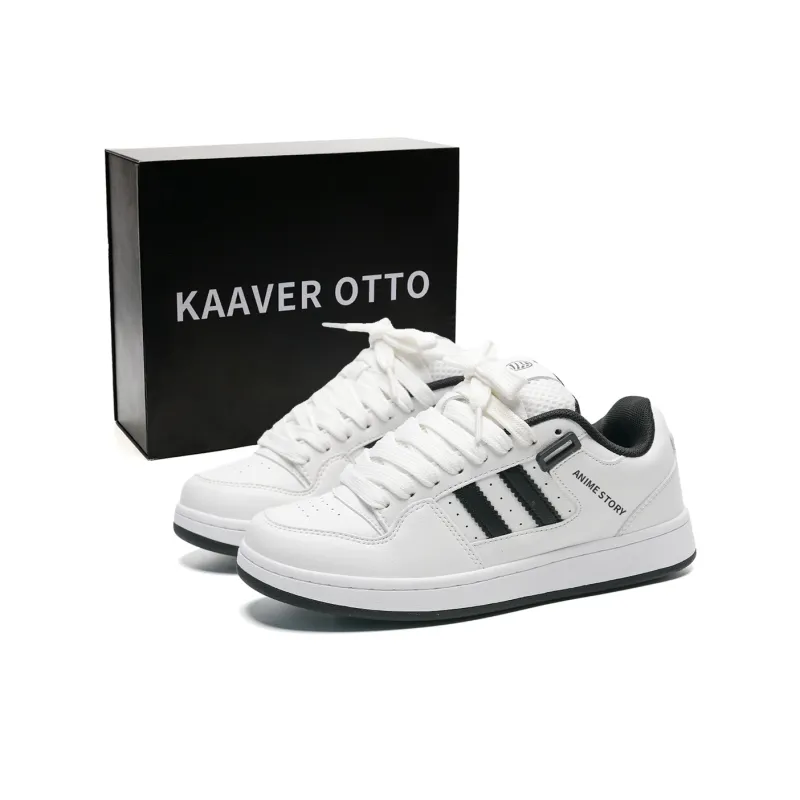 KAAVER OTTO Coverage Height Increasing Abrasion Resistant Waterproof Skateboard Shoes Unisex-20