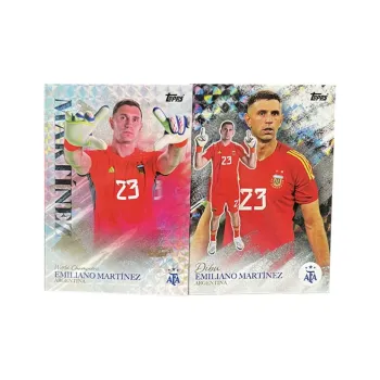 Topps Argentina Box Teka Aston Villa Martinez Big Martin 2 Packs Star Cards Card Pass Sports Cards 2 Pcs