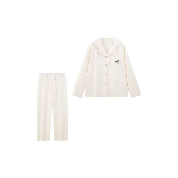 DanceBees Pajama Set Women's White