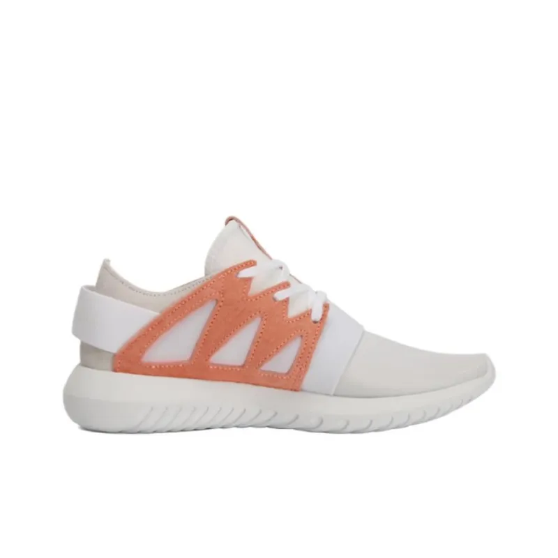 Adidas Originals Tubular Anti Slip Wear Resistant Low Top Casual Shoes Women's White-1