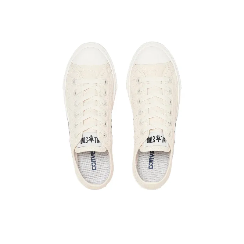 Converse All Star Light Anti Slip Wear Resistant Low Top Skateboard Shoes Unisex White-3