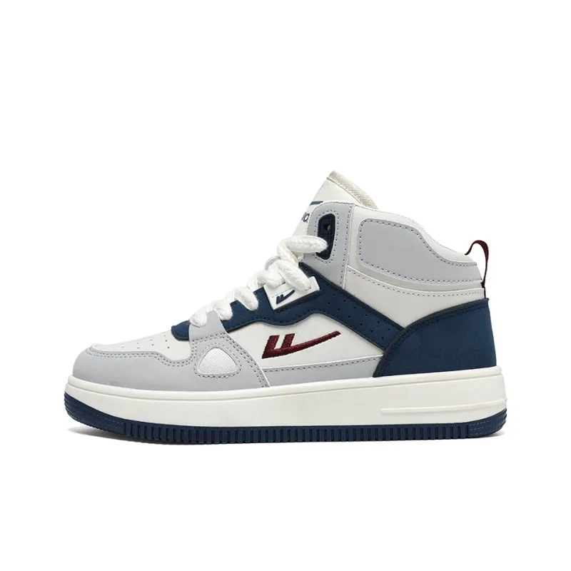 Warrior Height Increasing, Abrasion Resistant, Lightweight, And Breathable High Top Skateboard Shoes Unisex-8
