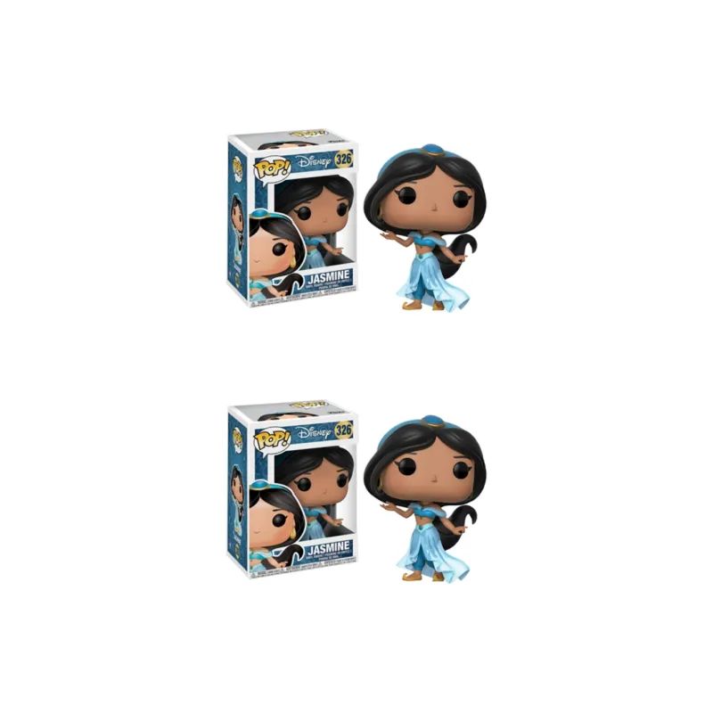 Funko POP Disney Aladdin Genie Lamp Princess Jasmine Chibi Figures-2