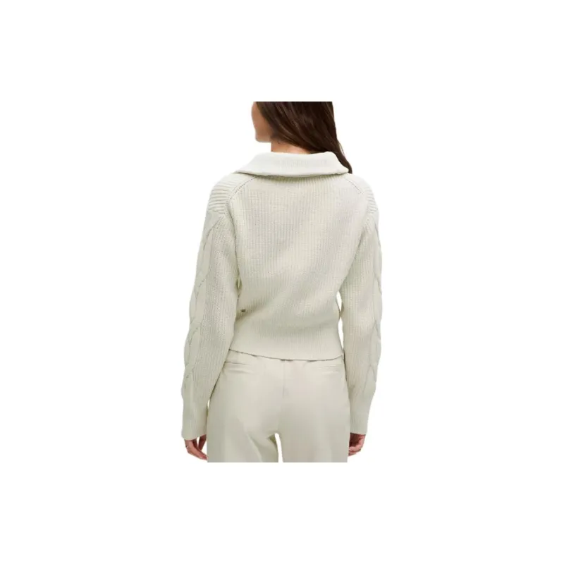 Lululemon Cable Knit Oversized Half Zip Knitwear Women's-1