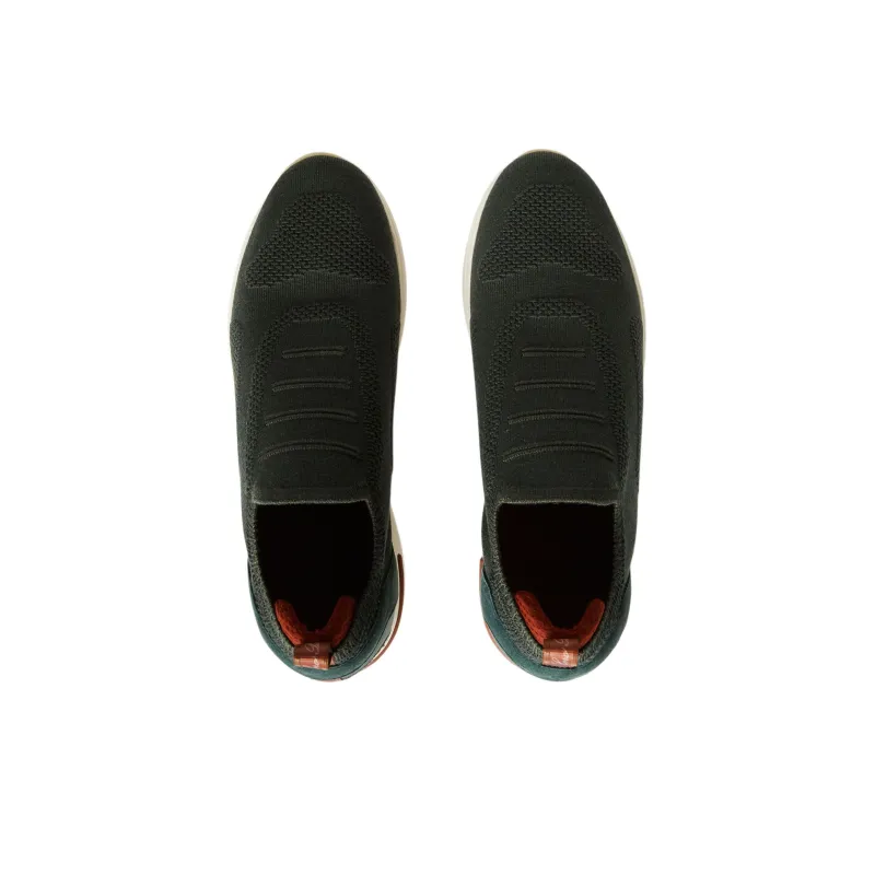 Loro Piana Low Top Casual Shoes Women's Green-4