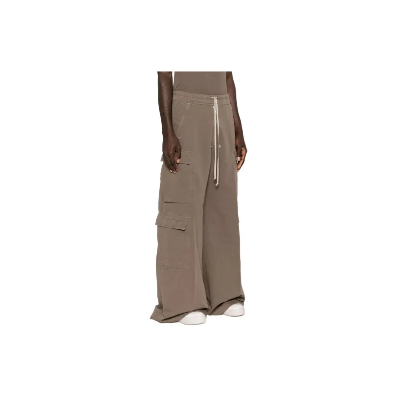 Rick Owens DRKSHDW Cargo Pants Men's Mud Gray-2