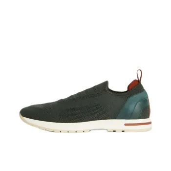 Loro Piana Low Top Casual Shoes Women's Green