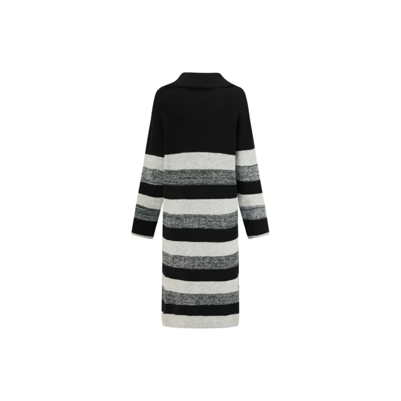UPNANAWANG Long Sleeved Dresses Women's Black-1