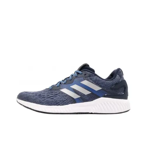 Adidas Aerobounce Anti Slip Wear Resistant Low Top Training Shoes Men's Marine Blue