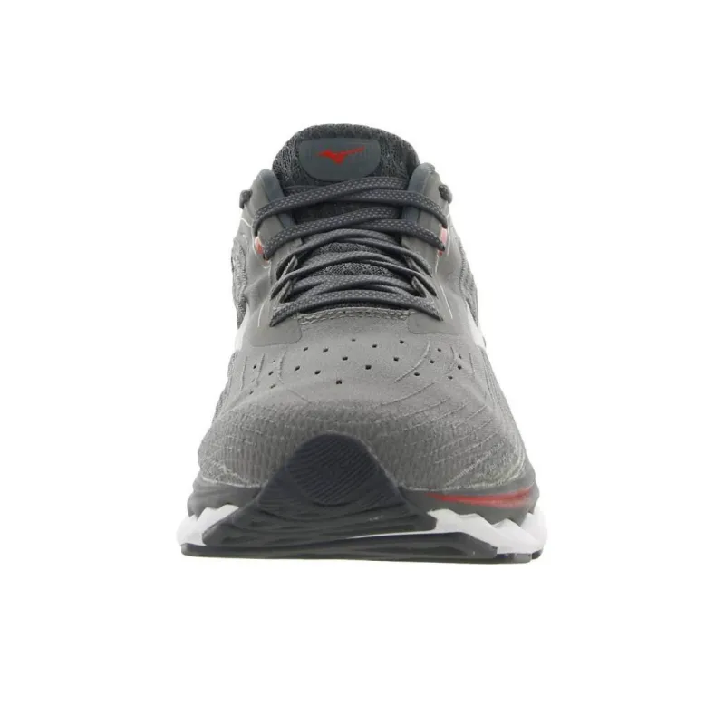 Mizuno Wave Sky 5 Anti-Slip Wear-Resistant Low-Top Running Shoes Men's Gray-3