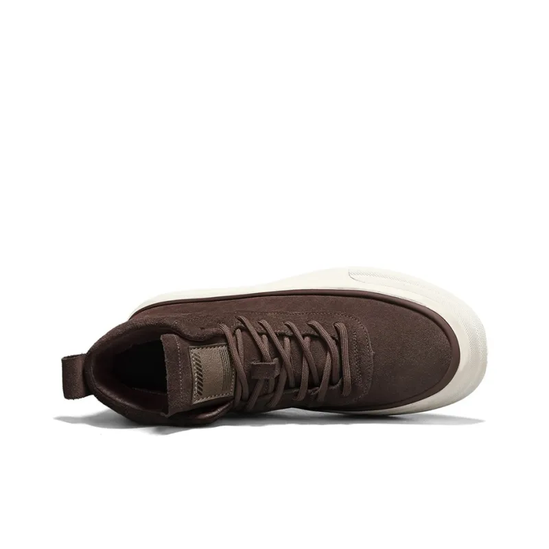 M.M Party Cushioning Wear Resistant Balance Mid Top Skateboard Shoes Men's-4