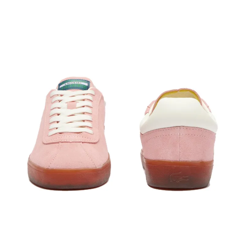 LACOSTE Low-Top Skateboard Shoes Unisex Pink-4