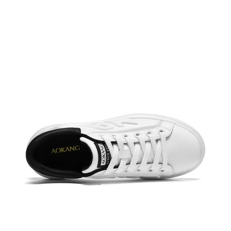 AOKANG Air Force One Series Lightweight Wear-Resistant And Slip-Resistant Low-Top Skateboard Shoes Men's Exclusive Box-10