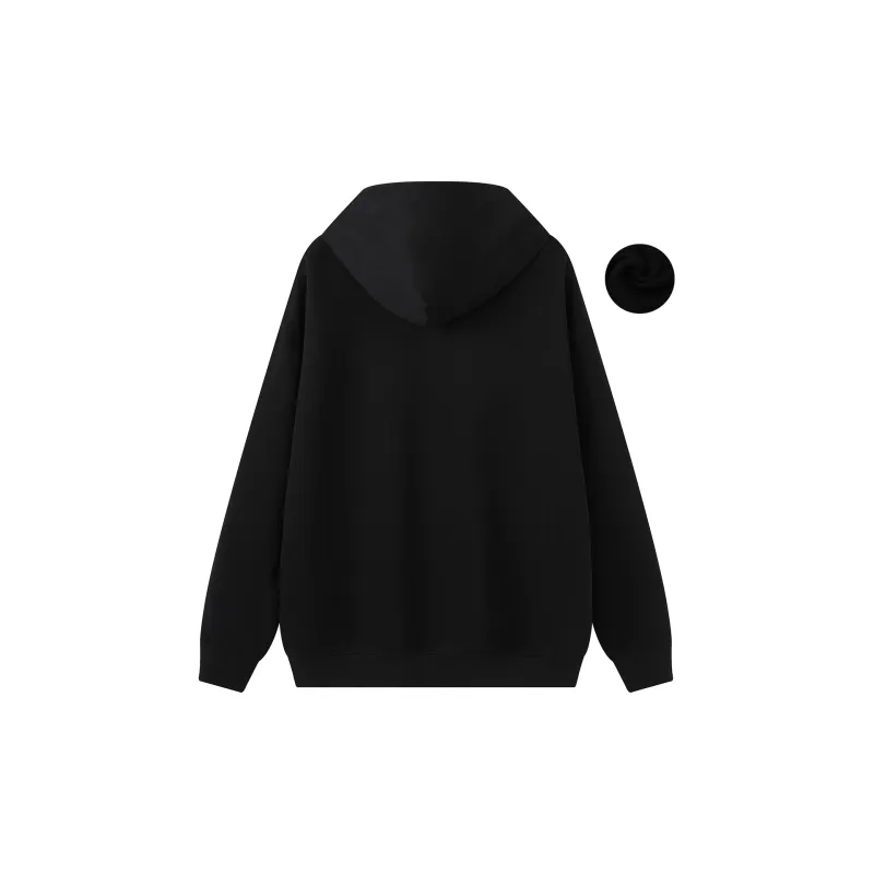 Anyveiw Crew Neck Thickened Pullover Long Sleeved Sweatshirt Unisex-28