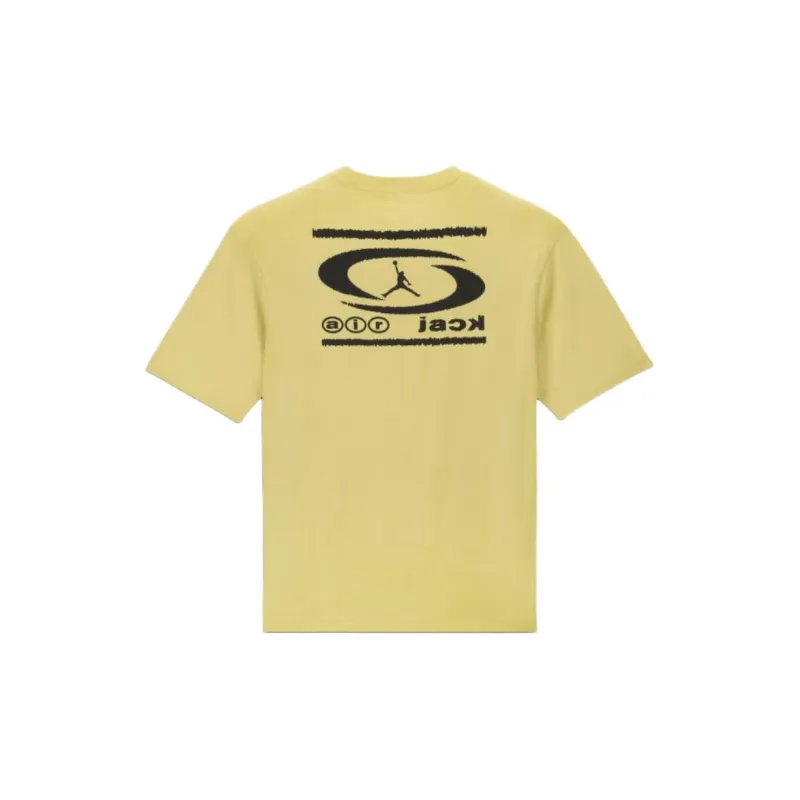 Jordan x Travis Scott T-Shirt Men's Celery Green-1