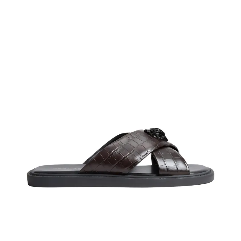 Kurt Geiger London Slide Slippers Men's Brown-1