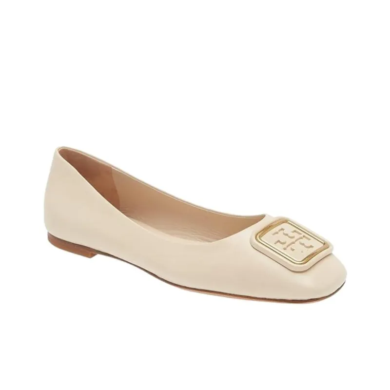 TORY BURCH Georgia Casual Single Shoes Women's Beige-3