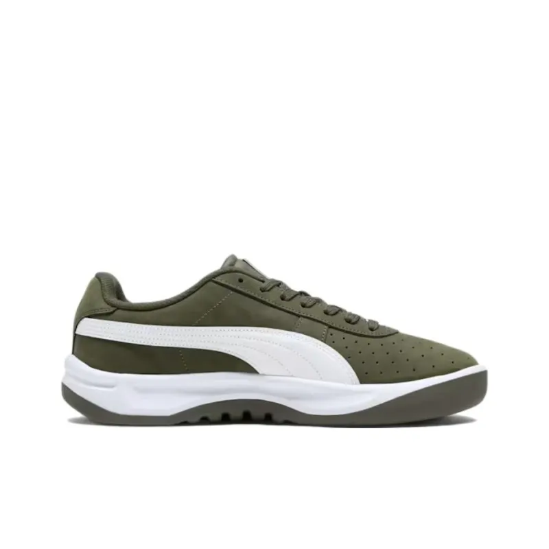 PUMA GV Special Anti Slip Wear Resistant Low Top Casual Shoes Unisex Green White-1