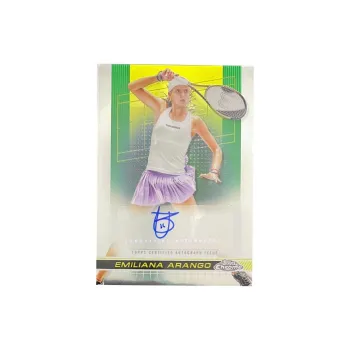 Topps Alango Aimen 2024 Chrome Tennis, Arguello Signature Card, Basketball Card, Card Product Access Sports Cards 1 Pc