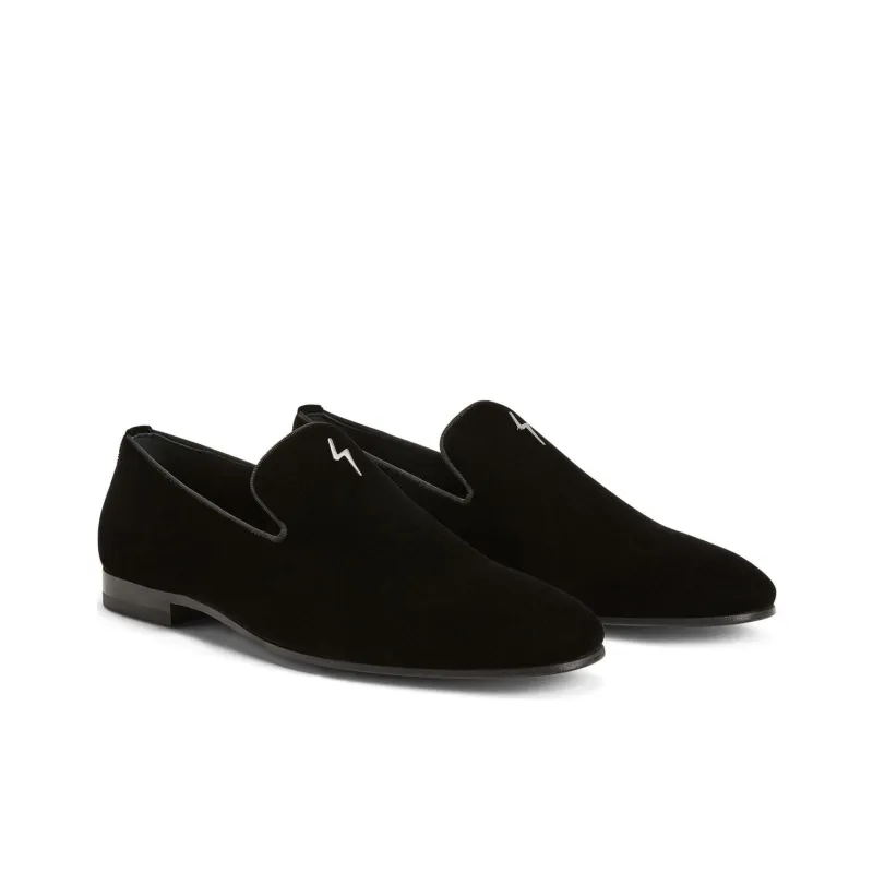 Giuseppe Zanotti Seymour Velvet Loafers-3