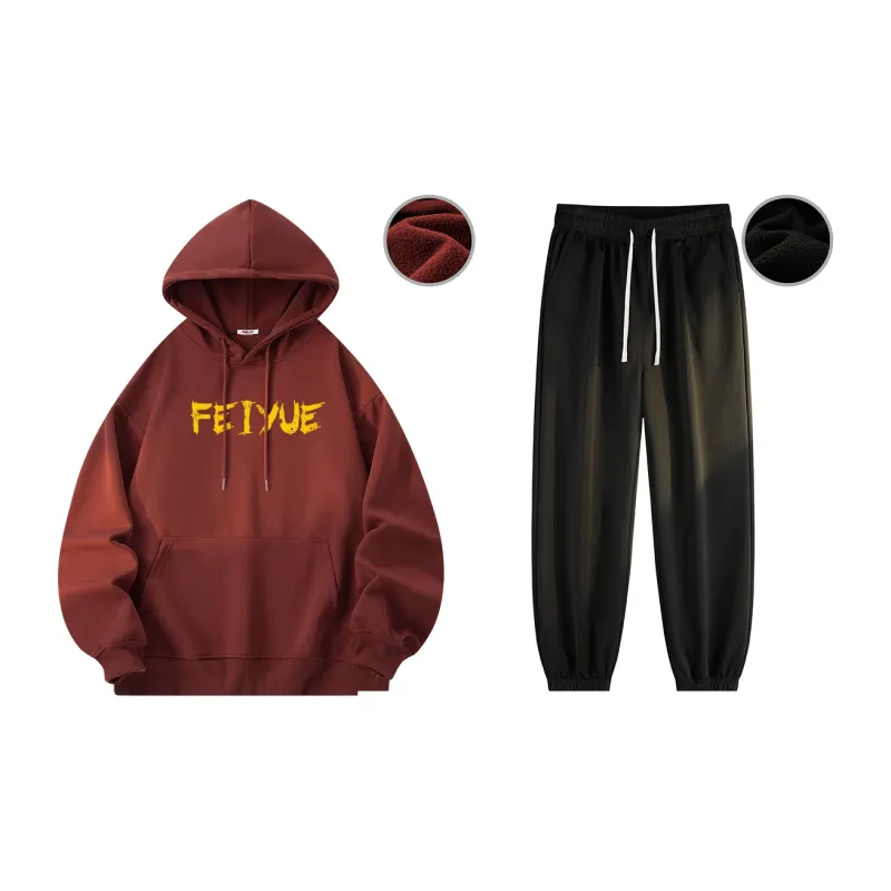 Feiyue Sweatshirt Sets Unisex-25