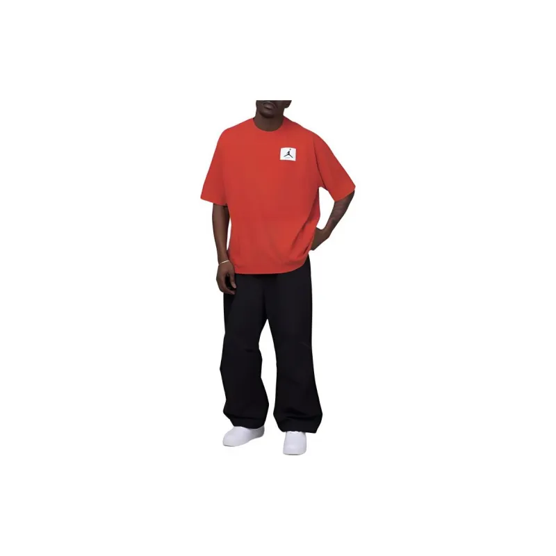 Jordan Flight Essentials T-Shirt Men's Orange Red-4