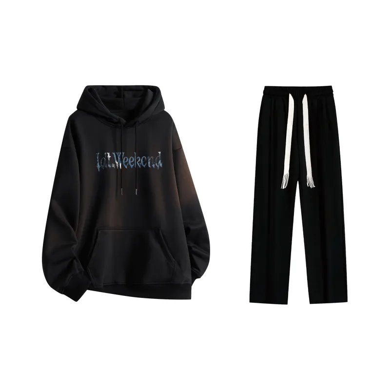 LA'T.WEEKEND Sweatshirt Set Unisex-1