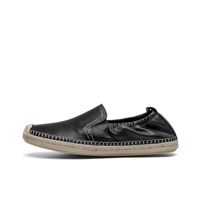 Bull Thunder Espadrilles Men's Black-0