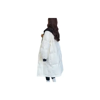 Flowers In Water Puffer Jacket Women's