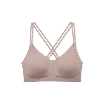 Victoria's Secret VSX VSX Elevate Strappy-Comfort Sports Bra /Bare Taupe Bra Women's Taupe