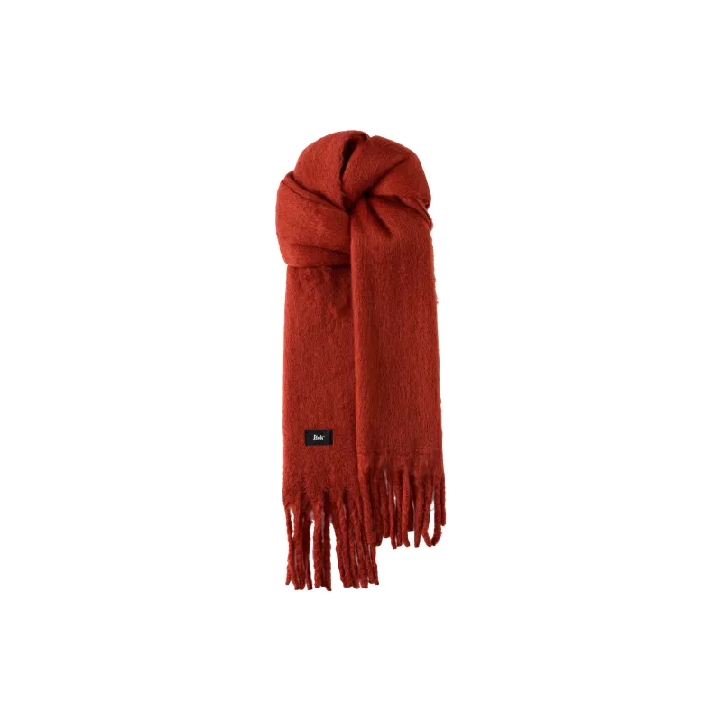 PLAN IN Knit Scarves Unisex-2