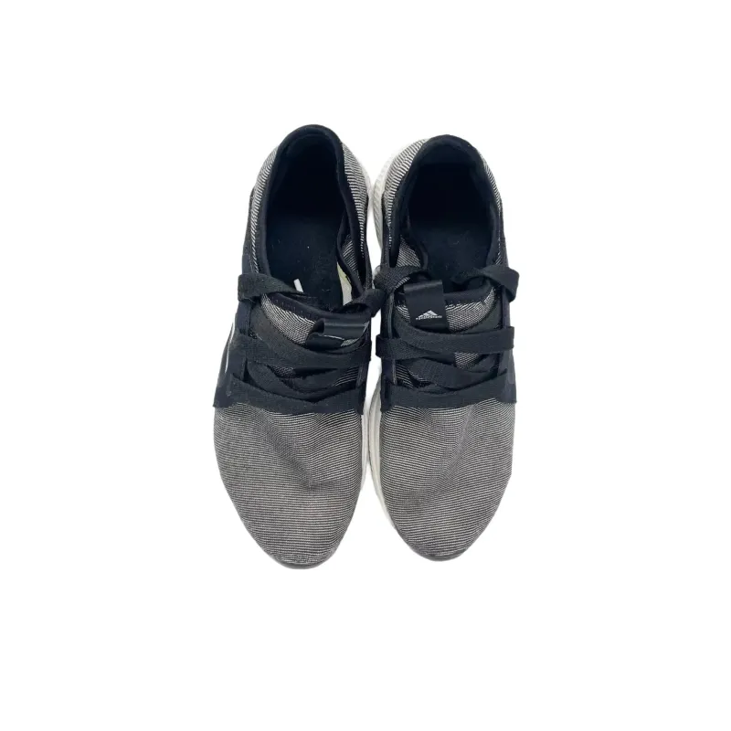 Adidas Edge Lu Anti-Slip Wear-Resistant Low-Top Casual Running Shoes Women's Gray-4