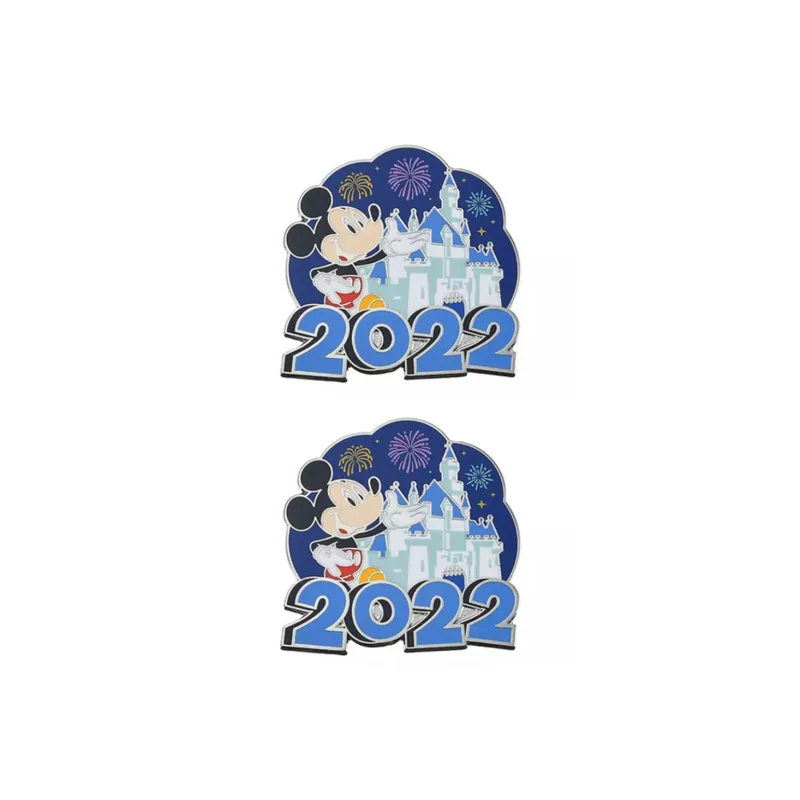 Disney Mickey 2022 Tokyo Disney Badges-3