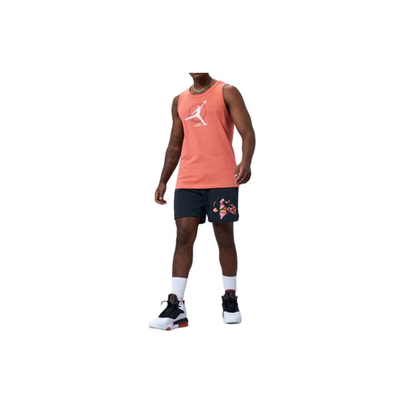 Jordan Flight MVP Tank Tops Men Orange-3
