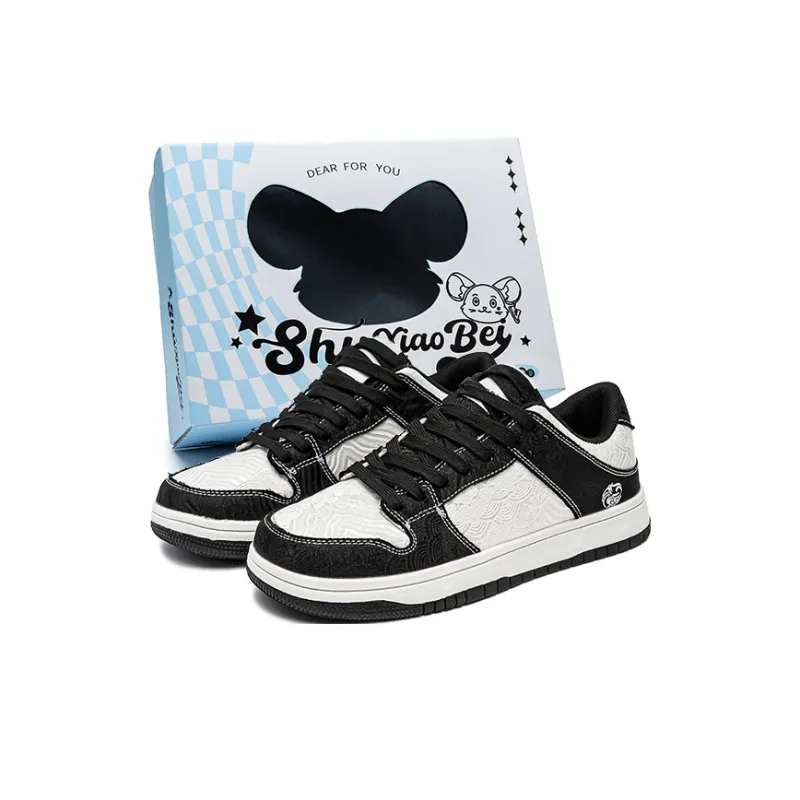 SHUXIAOBEI Anti-Slip Wear-Resistant Low-Top Skateboard Shoes Unisex-0