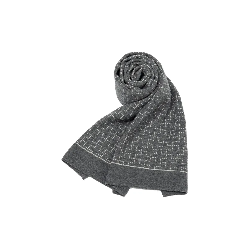 Shanghai Story 100% Sheep Wool Knit Scarves Unisex Multiple Colors-38