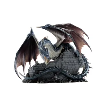 BANDAI Monster Hunter Characters Final Prize, Black Dragon, Metallic Painted Version Figure Bonus Gifts