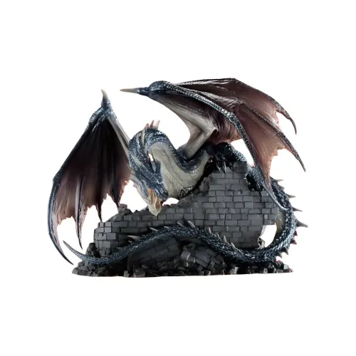 BANDAI Monster Hunter Characters Final Prize, Black Dragon, Metallic Painted Version Figure Bonus Gifts