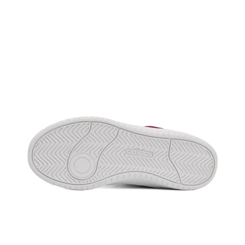 Adidas Cloudfoam All Court Anti-Slip Wear-Resistant Low-Top Tennis Shoes Women's Red-4