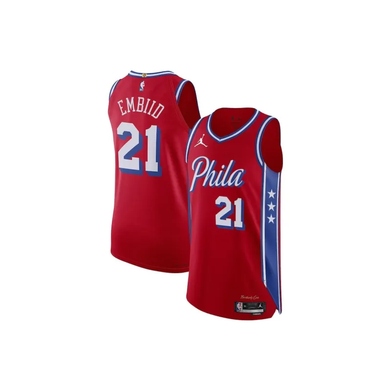 Jordan Philadelphia 76ers Statement Edition Men's Jordan Dri FIT Nba Swingman Jersey-2
