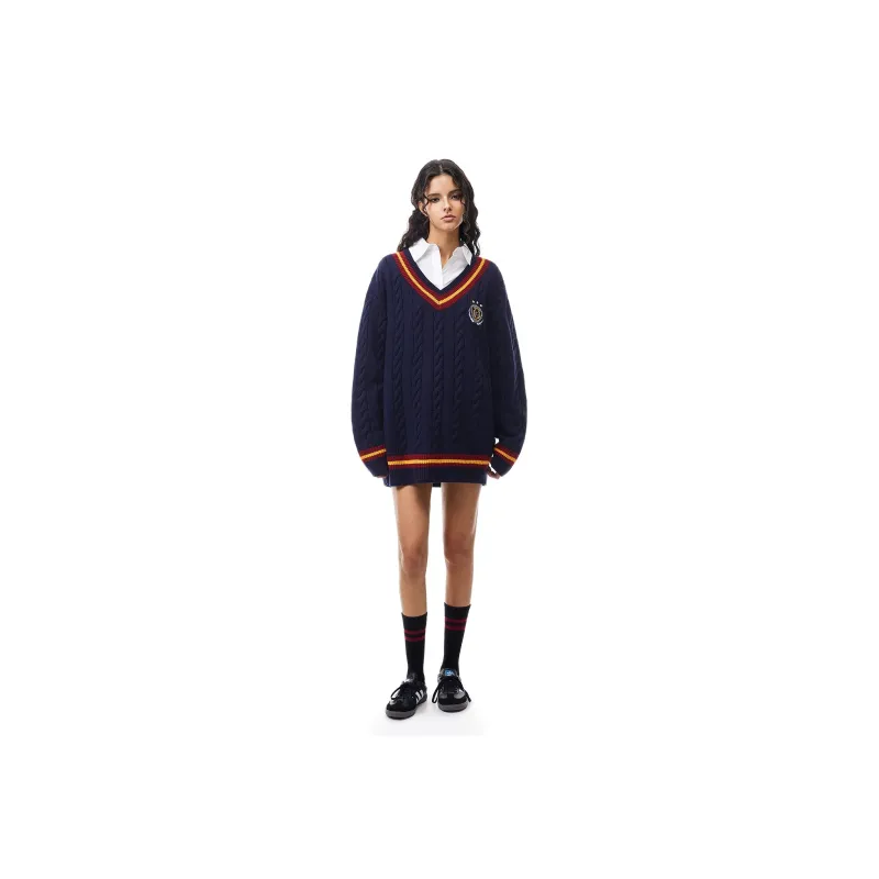 FDR Sweaters Women's Navy Blue-4
