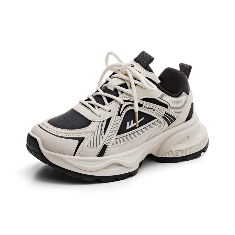 Warrior Snake Year Limited Edition Casual Shoes Wear-Resistant Height Increasing Low-Top Chunky Sneakers Unisex-1